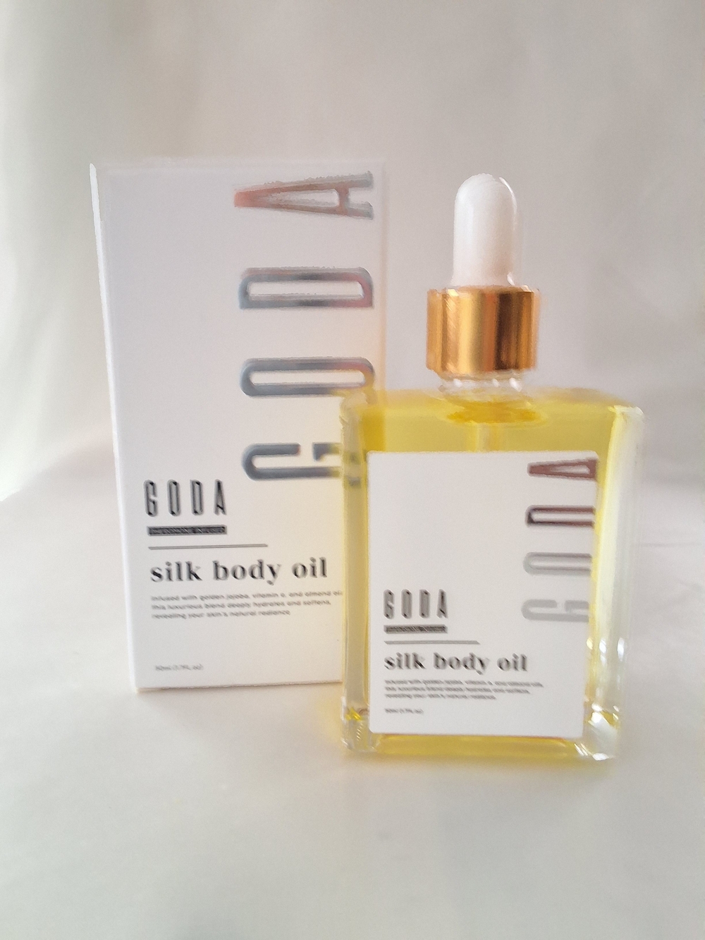 GODA Silk Body Oil – Nourishing Yellow Body Oil